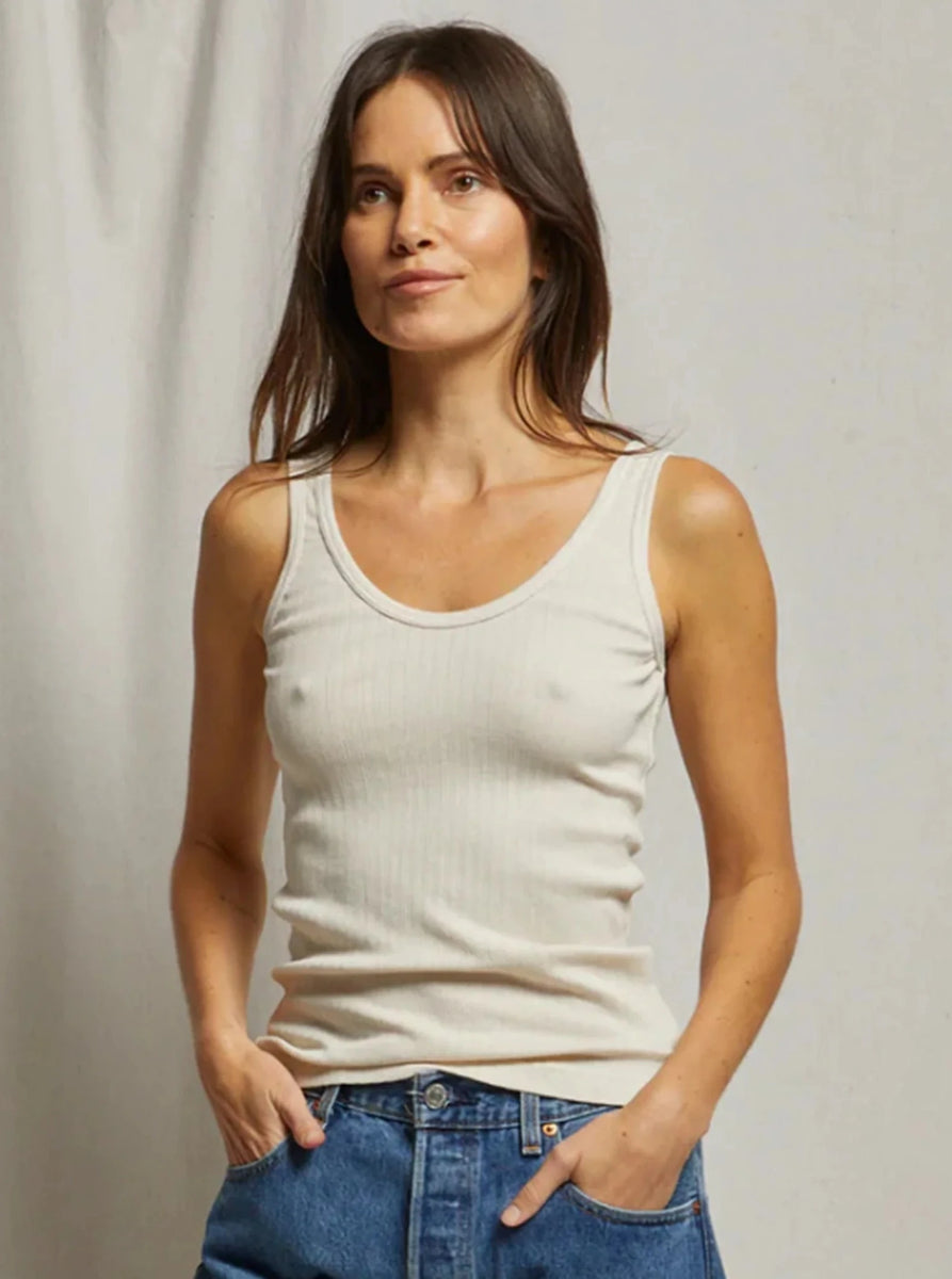 アメージングタイランド・グランドセール Tee White Perfect Ella Pular Tammy – Tank Rib Variegated トップス