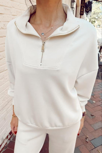 maxwell-james-jeans-ariella-zipper-detail-scuba-long-sleeve-half-zip-sweatshirt-pullover-cream