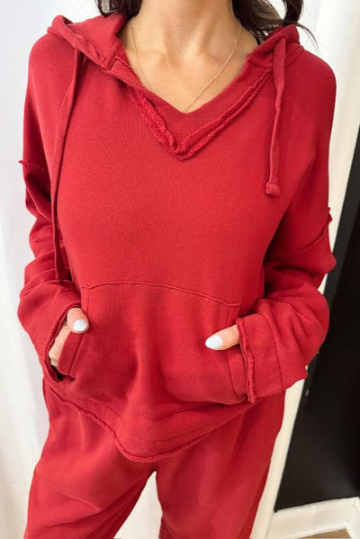 maxwell-james-jeans-stanton-malibu-hoodie-garnet-red-matching-set-loungewear