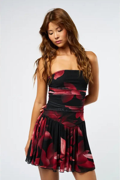maxwell james mini dress mesh party fun wedding date night going out