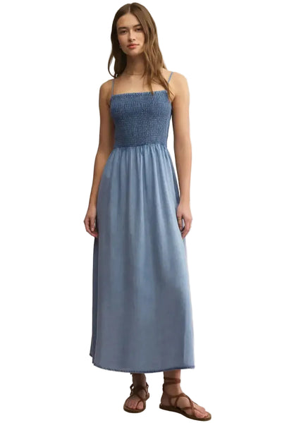 Z Supply Bayside Chambray Maxi Dress Maxwell James Z Supply Bayside Chambray Maxi Dress Maxwell James