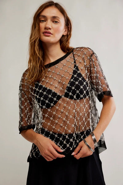 maxwell-james-jeans-free-people-loir-embellished-top-knit-black-sheer-crystals-dressy