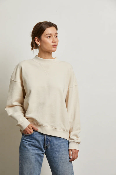 maxwell-james-jeans-perfect-white-tee-blake-french-terry-oversized-crew-sweatshirt-sugar