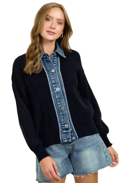 maxwell-james-jeans-stanton-denim-jacket-sweater-contrast-top-button-down-black