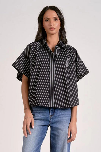 maxwell-james-jeans-elan-cyndi-top-black-stripe