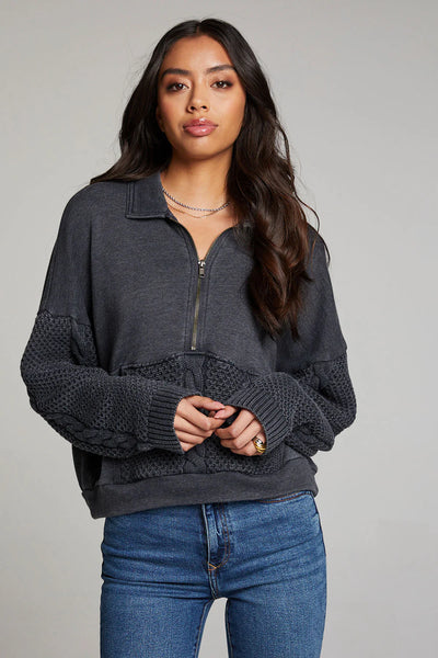 maxwell-james-jeans-chaser-joe-half-zip-jacket-sweatshirt-pullover-top-licorice-lounge