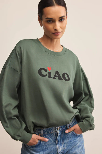 maxwell-james-jeans-z-supply-ciao-sunday-sweatshirt-hunter-green