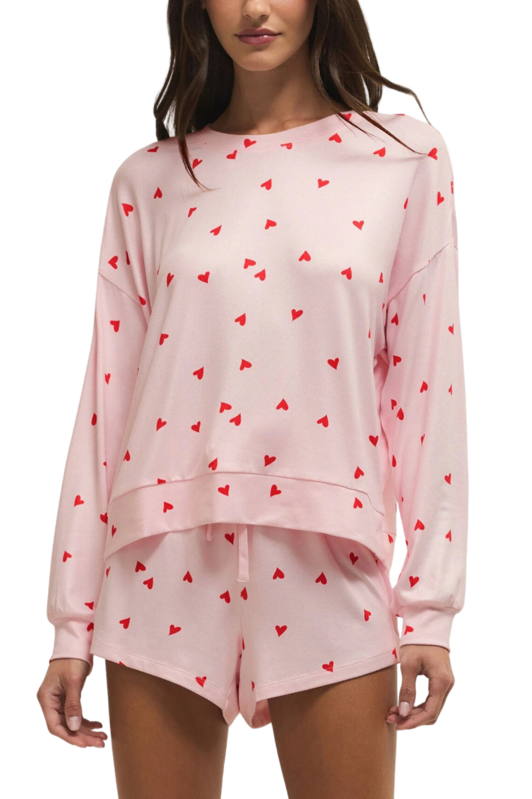 Z Supply Mira Hearts Long Sleeve Top – Maxwell James