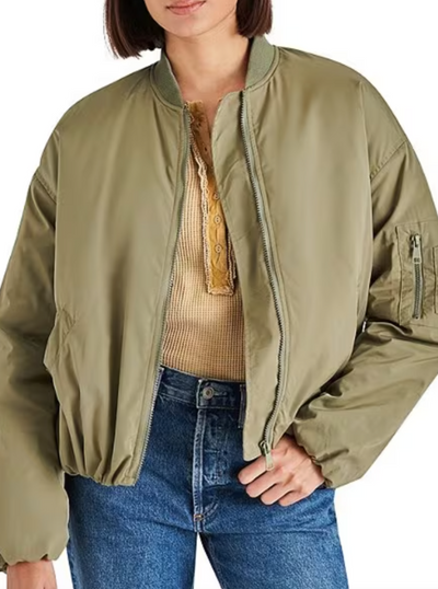 maxwell-james-jeans-steve-madden-bomber-jacket-puffer-synched-olive-green-vida
