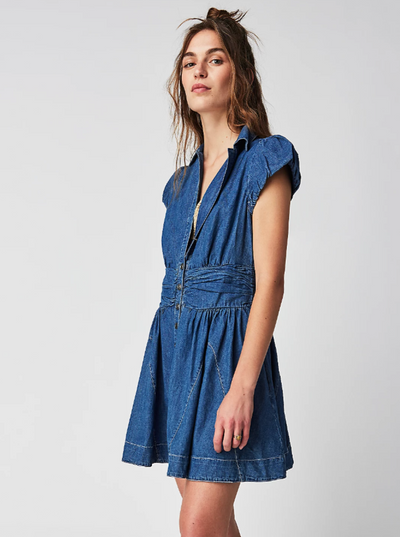 maxwell-james-jeans-free-people-denim-chester-mini-dress-synched-waist-button-front