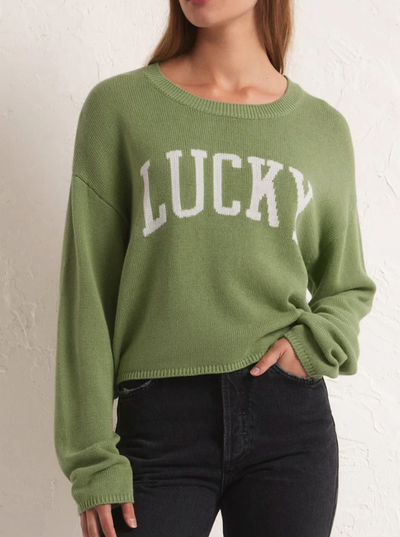 maxwell-james-jeans-z-supply-cooper-lucky-sweater-long-sleeve-green