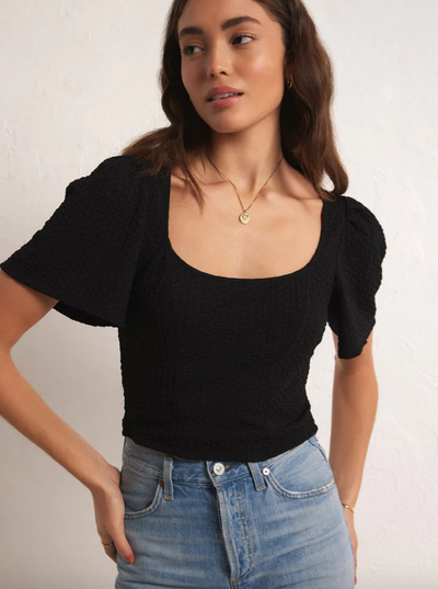 maxwell-james-jeans-z-supply-maxine-knit-top-black-set