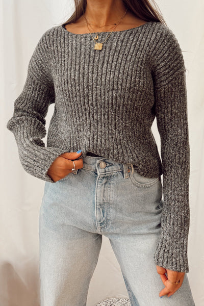 maxwell-james-jeans-stanton-sweater-top-ribbed-grey-boat-neck