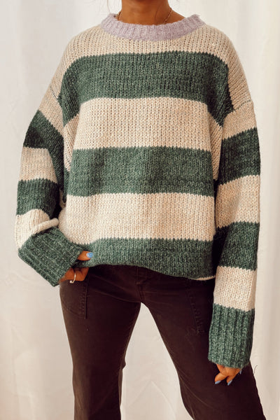 maxwell-james-jeans-stanton-stripe-green-sweater-top-oversized