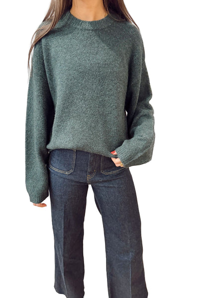 maxwell-james-jeans-z-supply-snowed-in-sweater-green-top