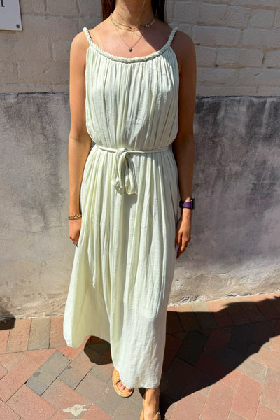 maxwell-james-jeans-stanton-light-green-dress-tie-waist-braided-straps-maxi-midi