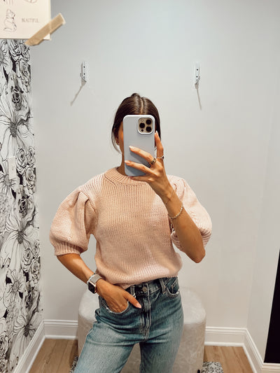 maxwell-james-jeans=stanton-sophie-puff-sleeve-sweater-top-shirt-pink