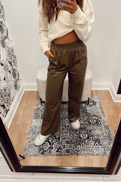 maxwell-james-jeans-vegan-faux-leather-olive-wide-leg-pants-bottoms