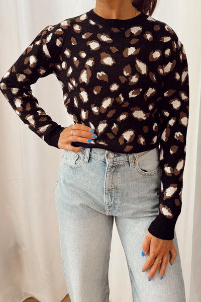 maxwell-james-jeans-stanton-animal-print-black-top-sweater
