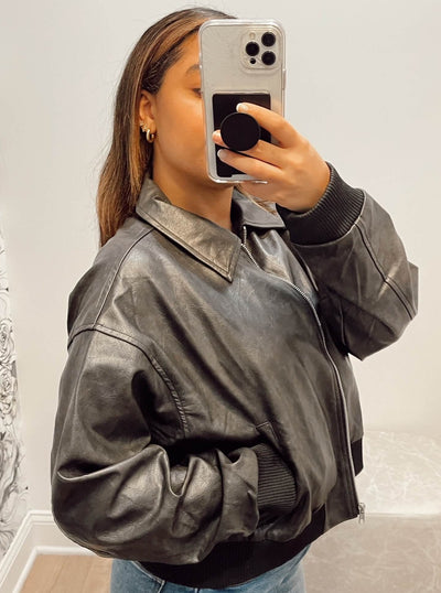 maxwell-james-stanton-vegan-faux-leather-boxy-bomber-zip-front-jacket