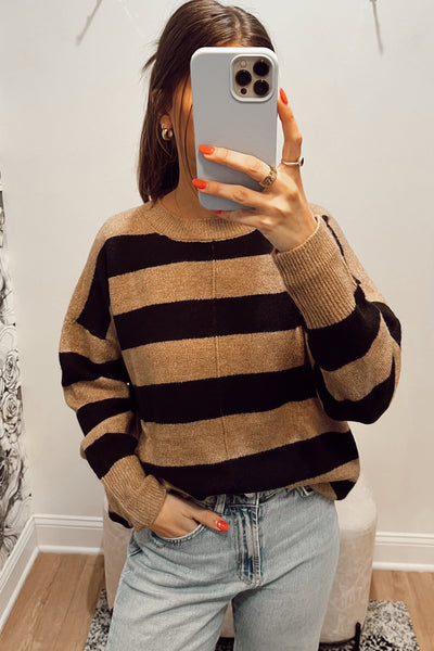 maxwell-james-jeans-stanton-striped-sweater-taupe-black-brown