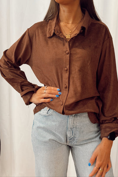 maxwell-james-jeans-stanton-brown-suede-button-down-top