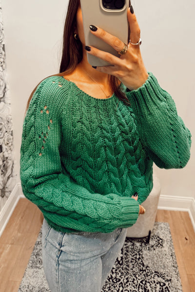 maxwell-james-jeans-stanton-green-sweater-cable-knit-top