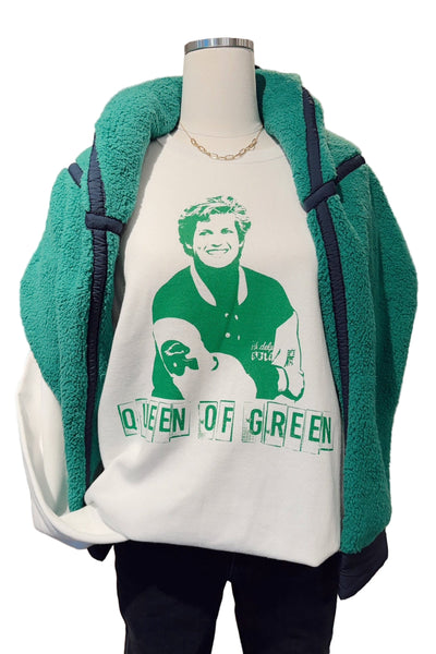 maxwell james queen of green princess diana philadelphia eagles go birds philly sports football 