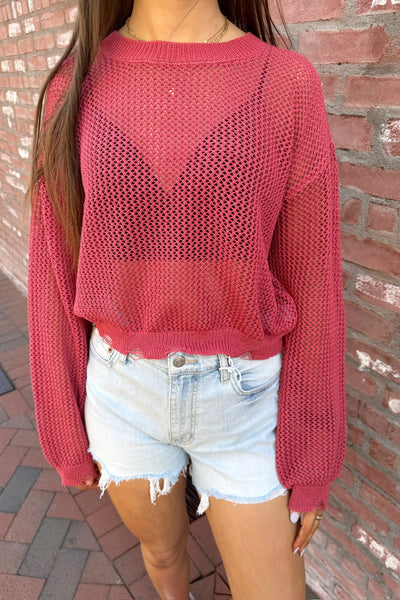 maxwell-james-jeans-stanton-crochet-sweater-top-distress-red-pink-long-sleeve
