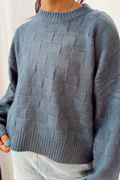 maxwell-james-jeans-stanton-checker-sweater-top-blue
