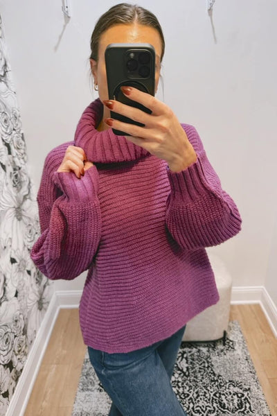 maxwell-james-stanton-turtle-neck-sweater-purple-color-fall-cozy-fun