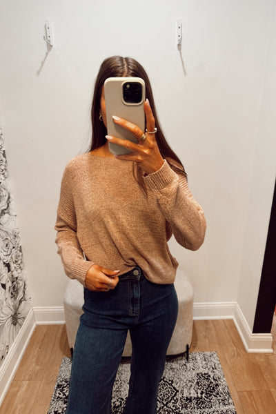 maxwell-james-jeans-sweater-top-long-sleeve-tan