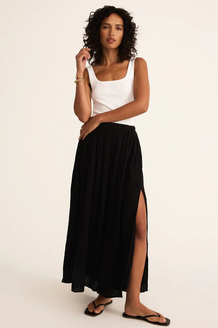 Z Supply Reina Airy Midi Skirt – Tammy Pular
