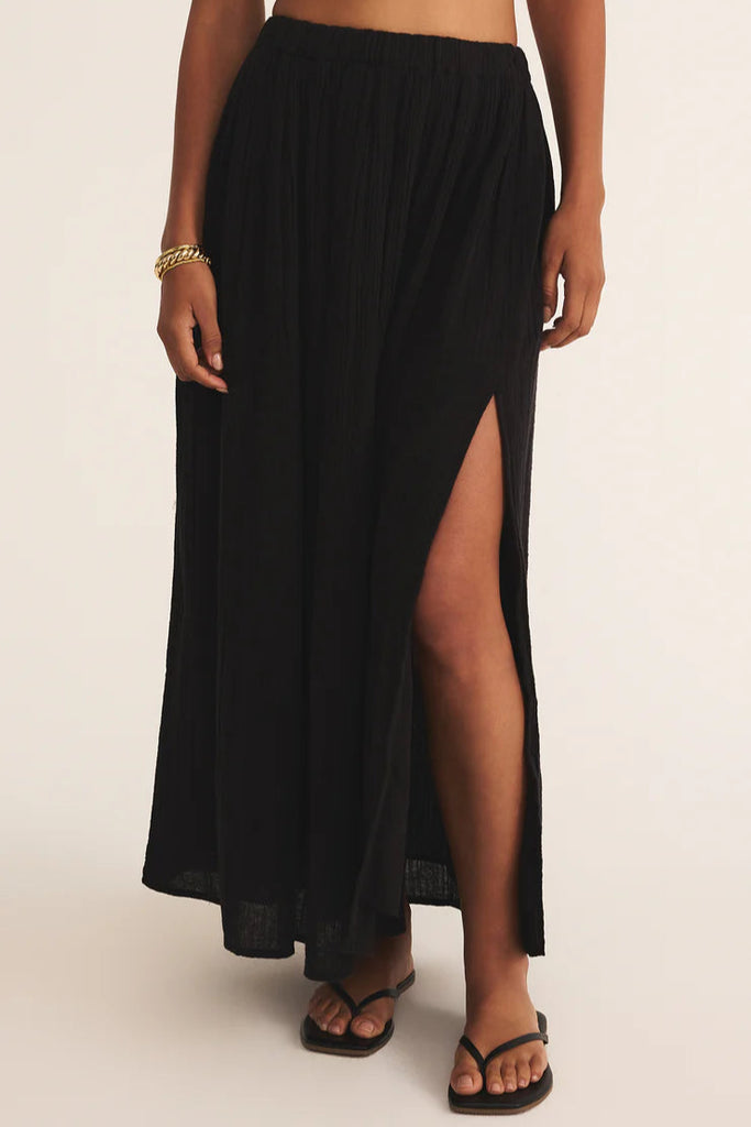 Open Edit Sheer Mesh Midi Skirt | Nordstrom
