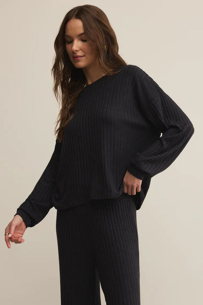maxwell-james-jeans-z-supply-lounge-daydream-rib-long-sleeve-top-black-sand