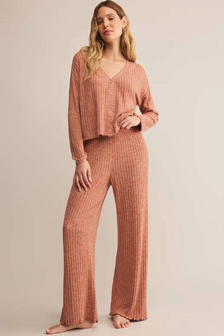 Z Supply Mara Silky Rib Cardigan in Pumpkin Spice – Maxwell James