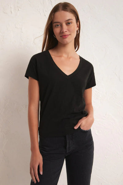 maxwell-james-z-supply-modern-v-neck-tee-black