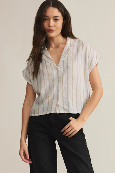 maxwell-james-z-supply-parallel-striped-linen-top