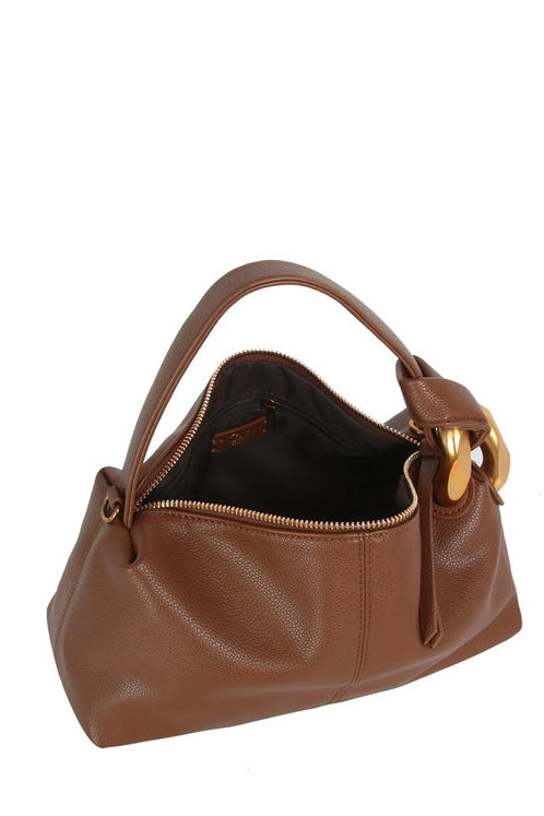maxwell james satchel hobo bag baguette link daytime nighttime 