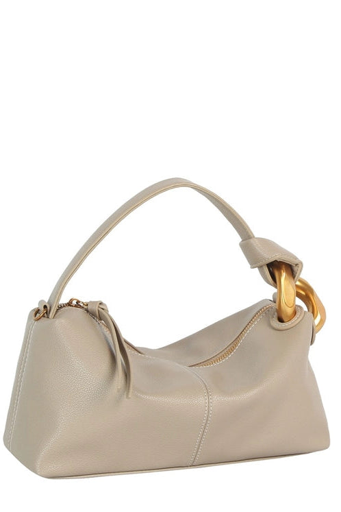 maxwell james satchel hobo bag baguette link daytime nighttime 