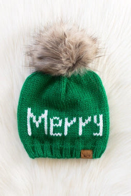 maxwell-james-jeans-stanton-cable-knit-pom-pom-hat-green