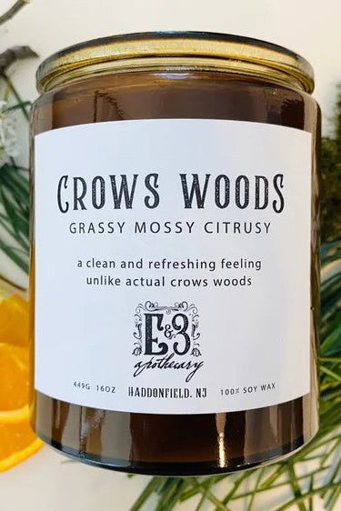 maxwell james e&3 apothecary candle soy wax cozy fire haddonfield