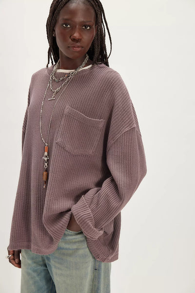 maxwell-james-jeans-free-people-dawson-pocket-thermal-top-waffle-knit-pullover-shirt-chocolate-grape