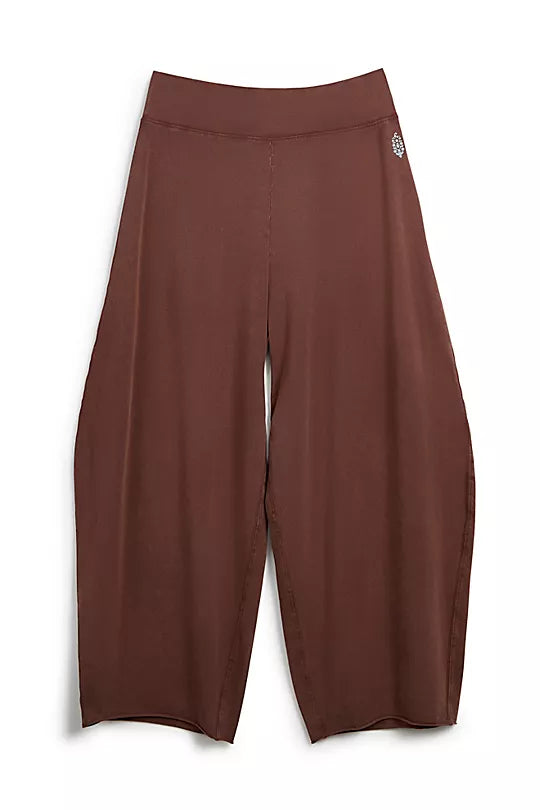 maxwell James free people movement hot shot easy pant cocoa chocolate