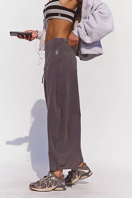 maxwell James free people movement hot shot easy pant cocoa chocolate