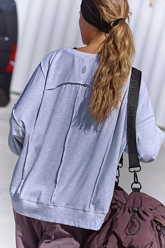 Maxwell James free people movement all my love heather long sleeve