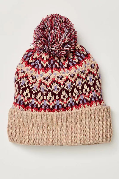 free-people-first-frost-fairisle-pom-pom-beanie-ivory