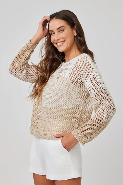 maxwell-james-bella-dahl-relaxed-dropped-shoulder-sweater-khaki-color-block