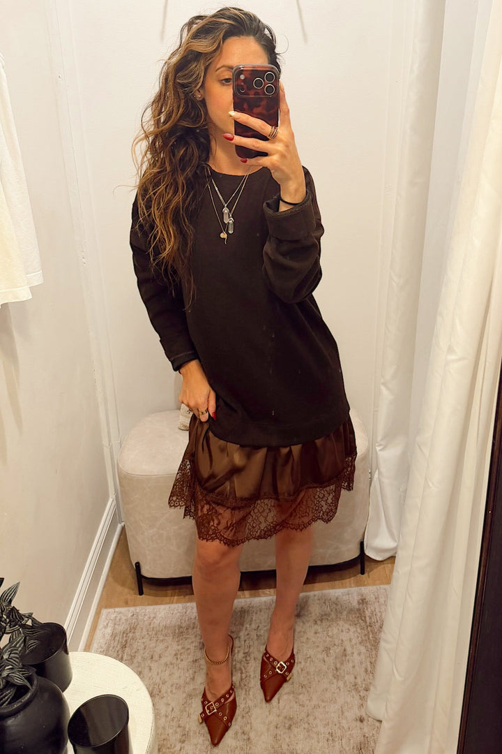 Stanton Reign Mini Sweater Dress