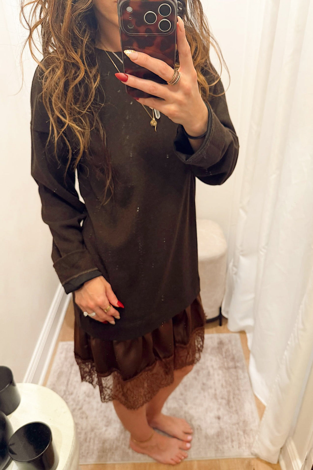 Stanton Reign Mini Sweater Dress